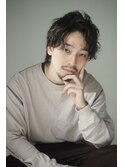 スパイラルパーマxマッシュウルフ