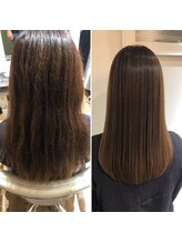 髪質改善ULTOWA☆カラーリングや縮毛強制と同時施術も可能☆エコモヘアー◎