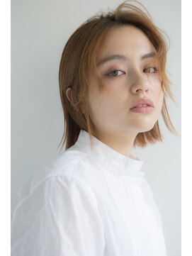 ミエルヘアーエスト 新宿店(mielhair est) クリエイティブカラー×マンダリンオレンジ　【新宿】
