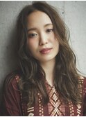  ボブ/カーキグレージュ/大人かわいい[恵比寿/恵比寿駅]