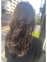 プログレス 長町南店(PROGRESS) アディクシーカラー+コントラストハイライト