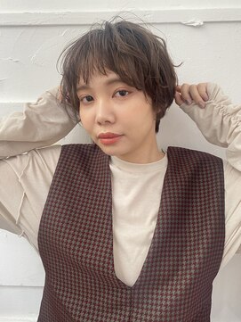 アンヘアー 元町三宮(UNHAIR) 耳掛けショートパーマ