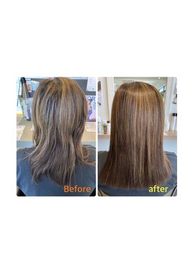 ロッコ 深谷店(ROCCO) ＃髪質再生＃髪質改善＃ケラチンブローアウト＃トリートメント