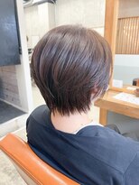 ユッカ エルア 武庫之荘南口(YUCCA elua) エルア角床大人かわいいショートボブ