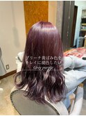 ☆退色までキレイに♪purple 
