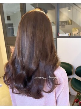 フィゼル 福島店(fizelle) マロンベージュ