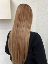 イイカンジヘア(iikanji hair)&nbsp;【iikanji hair】ロング×ピンクベージュ