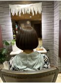 髪質改善ボブ