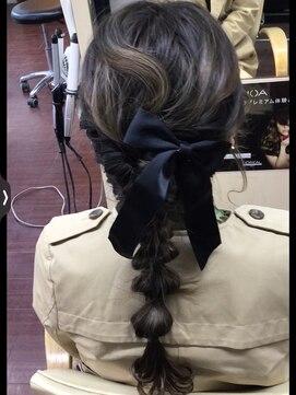 ヘアサロン ユニティ(Hair Salon Unity) 編み下ろしMix