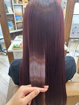 ヘアリゾート リノ(Hair resort Lino) ミネコラトリートメント×パープルカラー