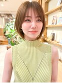 大人可愛い丸みショートボブ☆
