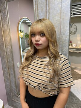 ガルボヘアー 名古屋栄店(garbo hair) #名古屋#栄#プルエクステ#ハイライト#ハイトーン#ブリーチ