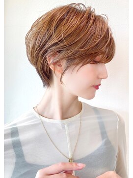 アンド ストーリーズ(&STORIES) 30代/40代/50代・絶壁解消・小顔前下がりショートボブ【柴山】