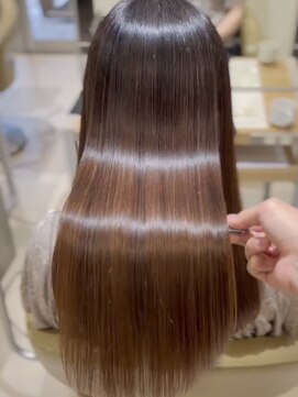 アース 高円寺店(HAIR & MAKE EARTH) プレミアムストレートで艶髪ストレートに！《earth_aoyagi0415》