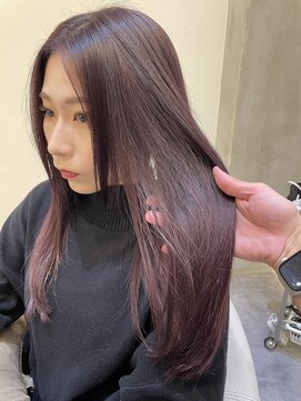 アナ ラーナ(Anna Lanna) ピンクラベンダーと髪質改善【奥村北斗】