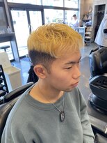 バーバー ショップ ネオ(BARBER SHOP NEO) ブリーチ　ショートスタイル　宇都宮　メンズパーマ