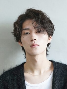 フィフス 渋谷(fifth) マッシュウルフ波巻きスパイラルパーマツイストスパイラルパーマ