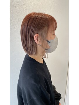 ルアン(Leun) 『 カット + ブリーチ + カラー』インナーベージュ