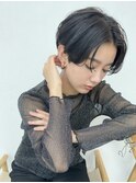 切りっぱなしボブエアリーロング美髪ピンクブラウン[大宮]
