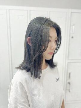 ネフ(NeF) ダブルカラーのカーキグレージュ☆