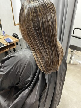 テーラヘアー 土気あすみが丘店(TELA HAIR) 筋感ハイライト