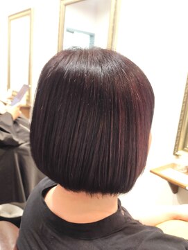 ヘアー グリーン(hair green) 30代40代50代/内巻きボブ/ミニボブ/ツヤ髪スタイル