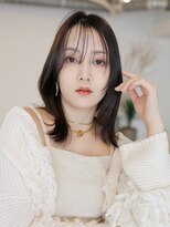 テトテ 三宮店(Tetote)&nbsp;【tetote三宮】黒髪 小顔ミディアムレイヤー