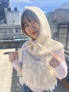 リアン(Lien) バラクラバ×ブラウン