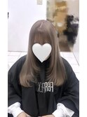 最新☆秋冬トレンド☆ラベンダーグレージュ＋レイヤーカット