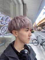 メンズサロン キング 梅田店(Men’s salon K!ng)&nbsp;波巻きツイストスパイラルパーマ/フェザーパーマ/眉毛/メンズ