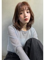 ザ キャンバス ミヤザキツネヒサ(THE CANVAS 宮崎恒久)&nbsp;【CANVAS】レイヤーカット＿ミディアム＿レイヤーボブ