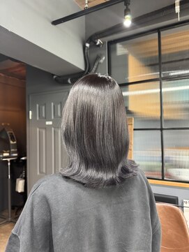 ロフティー 清澄白河(LOFTY) 透明感溢れるブルーブラック/髪質改善トリートメント