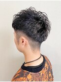 マッシュパーマショートパーマスパイラルパーマボーイッシュ