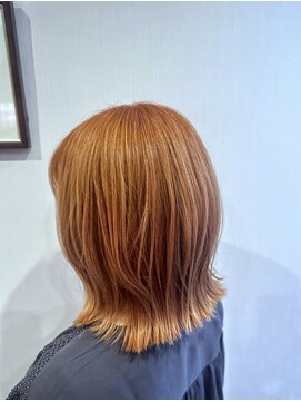 グランヘアー 南店(GRAN HAIR) エアリーショート☆オレンジ