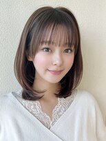 エイミーバイアフロートザガーデン 浦和店(amie by afloat the garden)&nbsp;人気！顔周りの後れ毛がかわいいシャギーレイヤー【浦和】
