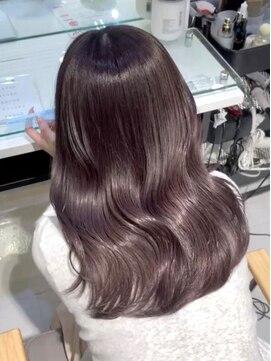 ビューバイネオリーブ 用賀店(Beau'r by neolive) ミディアム暗めデザインカラーフェイスフレーミング《用賀》