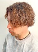 メンズ/プードルパーマ/マッシュショート