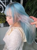 イエナ 渋谷(IENA)&nbsp;ホワイトブロンドカラー金髪クラゲヘアー