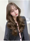 【松澤美穂】透明感モテヘア