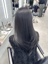 オニキス(ONYX)&nbsp;T19バタフライレイヤーカット髪質改善ストレートブルーブラック