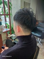 ビグディーサロン(BIGOUDI salon mukonosou) ツーブロック 黒髪