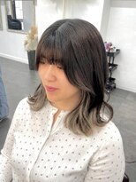 アオ(AO。)&nbsp;顔周りレイヤー/ホワイトベージュ/インナーカラーベージュ