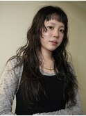 小顔ミディアムパーマミディアムデジタルパーマボブパーマ前髪