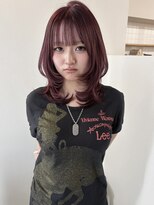 キオクエコ(KIOX eko)&nbsp;ライトニングダブルカラーでワインレッド