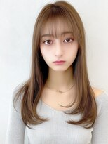 ニド(Nido.) 韓国風☆シースルーバングレイヤー