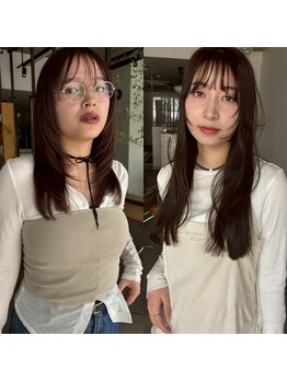 シオン 天神大名(sion)の写真/たった1cmで大きく変わる。毎日気分が上がるようなhairはSionで－。天神 大名