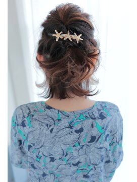 ヘアーアンドカラー プラーチェ(hair&color Plaatje) 【プラーチェ相模大野店】簡単ヘアアレンジ