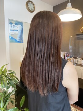 アヴァンス 北花田店(AVANCE) 【#パープルアッシュ】×ダークトーンロングヘア