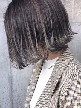 トリップ 香椎(Trip) 切りっぱなし大人ボブ