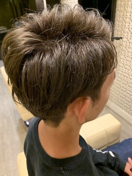 ヘアリラクゼーション フィング(Hair relaxation fing) 秋色カーキベージュ